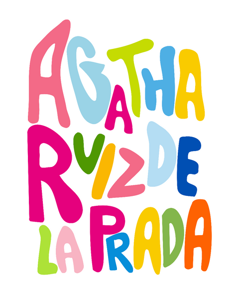 MANTA TIPOGRAFIA AGATHA RUIZ DE LA PRADA