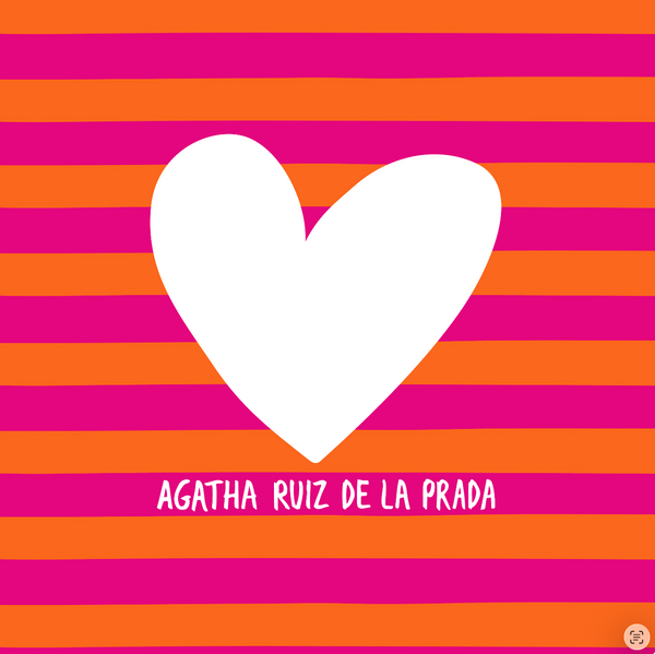FUNDA DE COJIN CORAZON BICOLOR AGATHA
