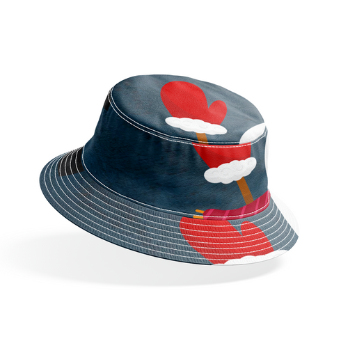bucket hat mockup