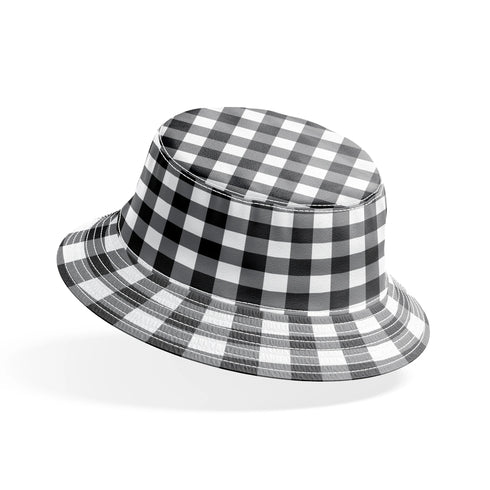 Patrón de cuadros en gris, negro y blanco tipo tablero de ajedrez