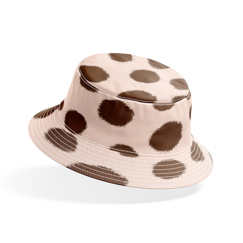 Pepas Café Rosado Dispersas Tela
