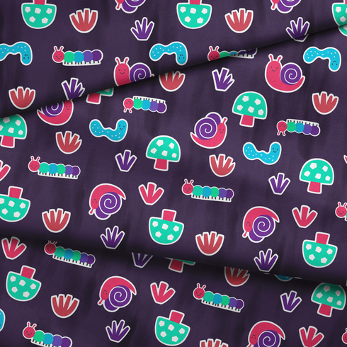 fabric fold mockup