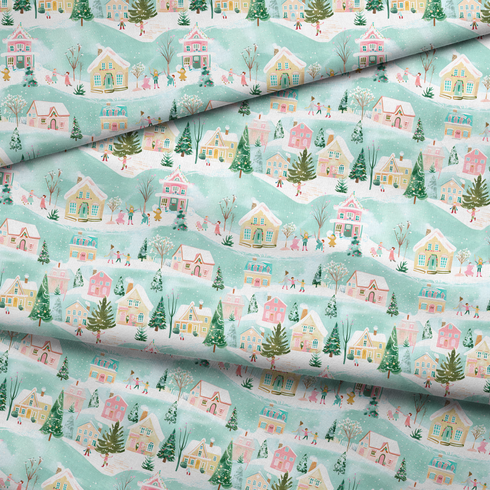 fabric fold mockup