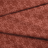 Red-brown floral pattern with abstract flowers on a lighter coral background fabric fold mockup