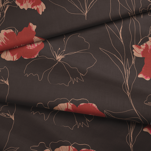 fabric fold mockup
