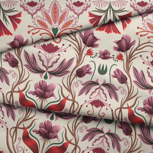 fabric fold mockup