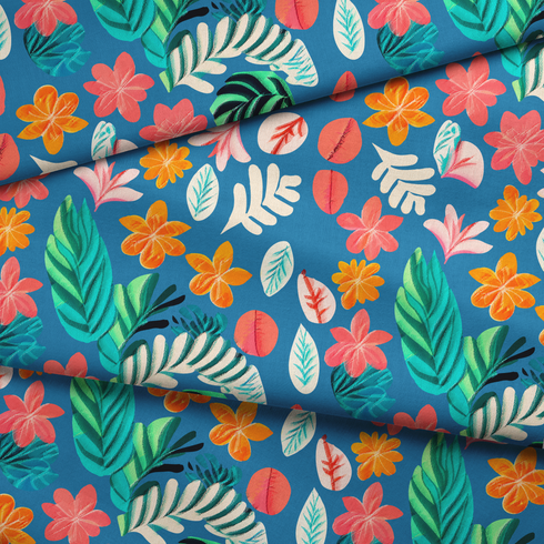 fabric fold mockup