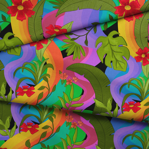 fabric fold mockup