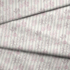 Patrón floral con flores rosado pálido sobre fondo de rayas verticales en tonos crema y beige fabric fold mockup