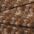 Estampado animal print con leopardo, serpientes y motivos abstractos en tonos café, negro y crema fabric fold mockup