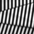 Rayas verticales anchas en negro sobre fondo blanco