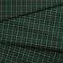 Tartán Escocés Verde y Negro Tela