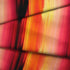 Abstracto Naranja y Rojo Vibrante Tela