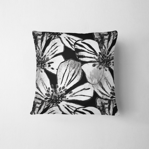 fabric pillow mockup