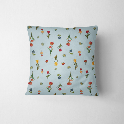 fabric pillow mockup