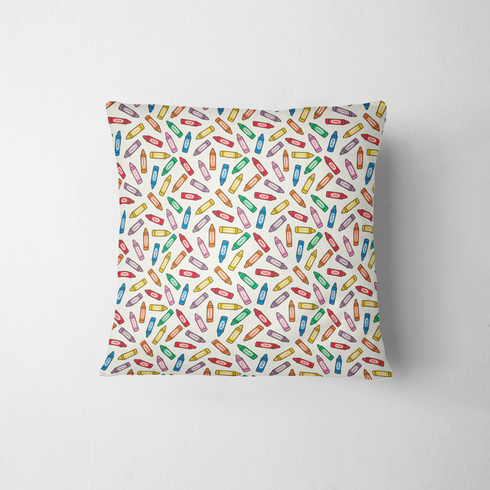fabric pillow mockup