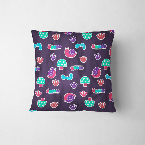 fabric pillow mockup