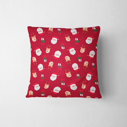 fabric pillow mockup