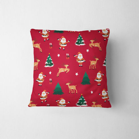 fabric pillow mockup