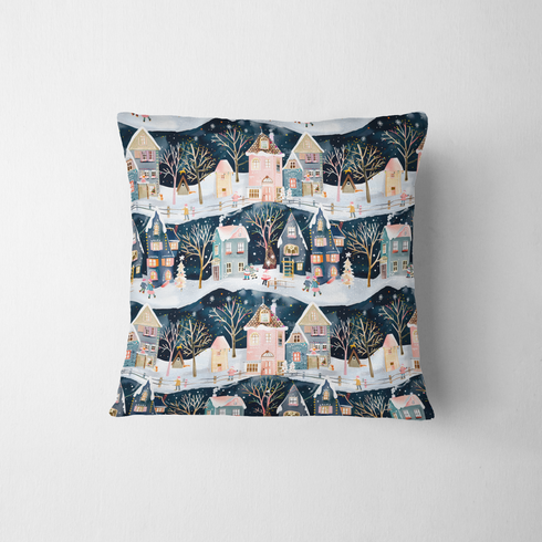 fabric pillow mockup