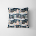 fabric pillow mockup