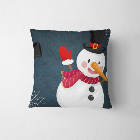 fabric pillow mockup