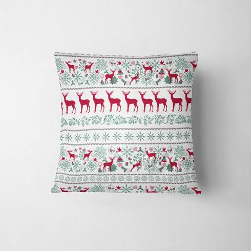 fabric pillow mockup