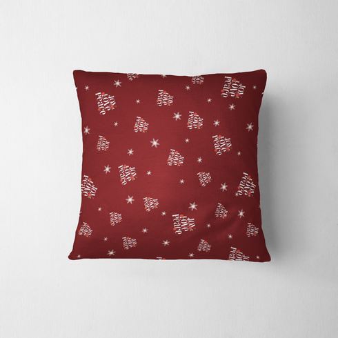 fabric pillow mockup