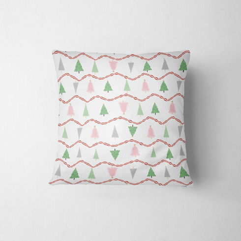 fabric pillow mockup