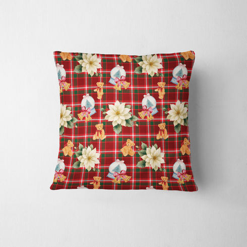 fabric pillow mockup