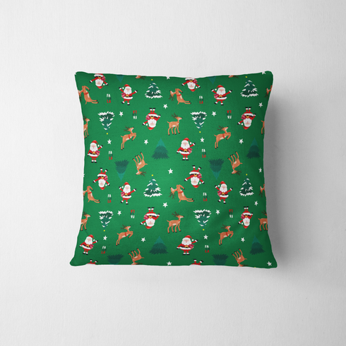 fabric pillow mockup