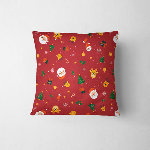 fabric pillow mockup