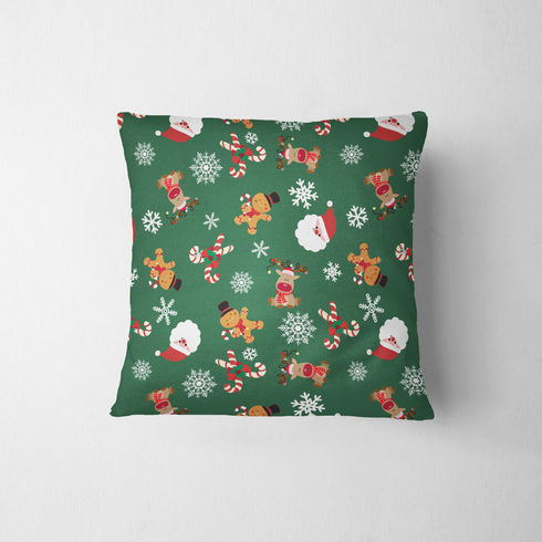 fabric pillow mockup
