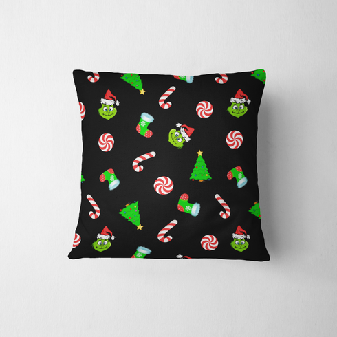 fabric pillow mockup
