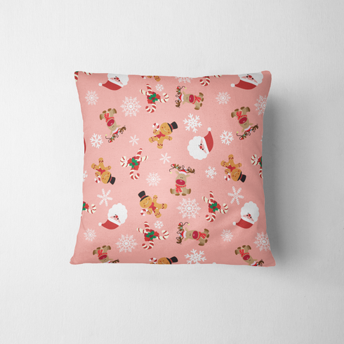 fabric pillow mockup