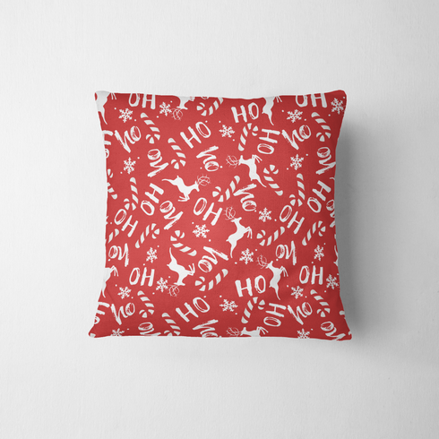 fabric pillow mockup