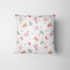 fabric pillow mockup