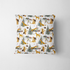 fabric pillow mockup