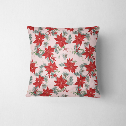 fabric pillow mockup
