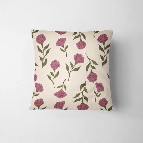 fabric pillow mockup