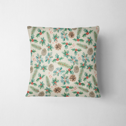 fabric pillow mockup