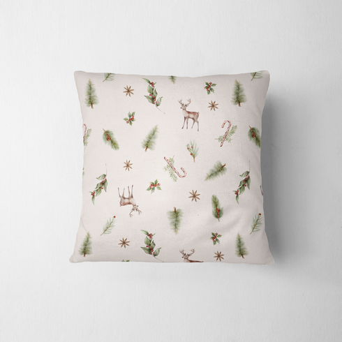 fabric pillow mockup