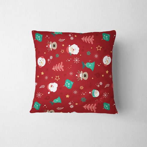 fabric pillow mockup