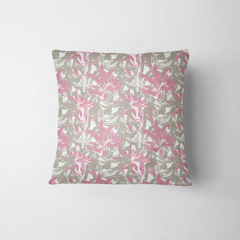 fabric pillow mockup