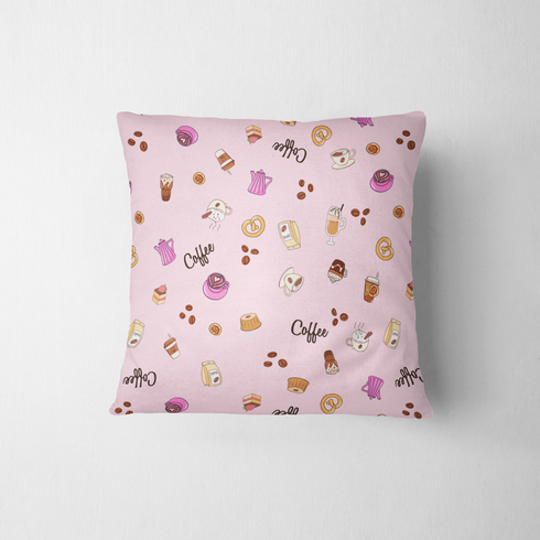 fabric pillow mockup
