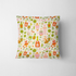 fabric pillow mockup
