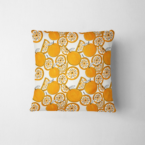 fabric pillow mockup