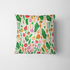 fabric pillow mockup
