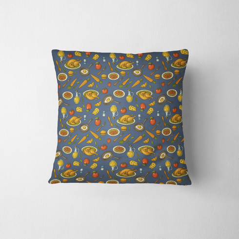 fabric pillow mockup