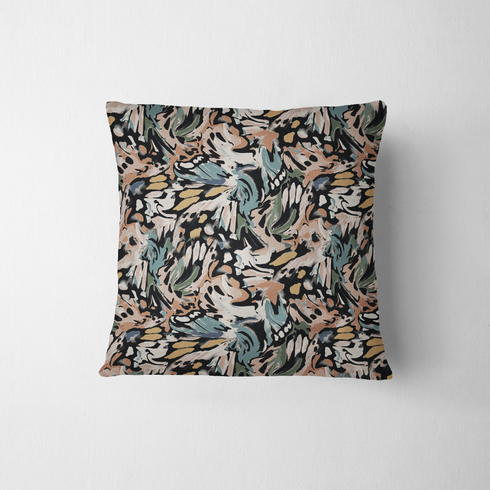 fabric pillow mockup